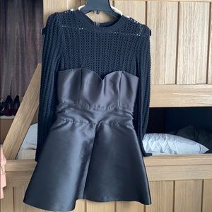 Valentino RED black dress